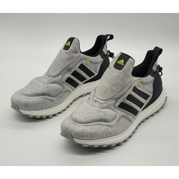 Adidas UltraBoost Cold.RDY "White Halo Green" Running Shoes FZ3982 - Picture 3 of 10